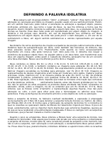 DEFININDO A PALAVRA IDOLATRIA.doc
